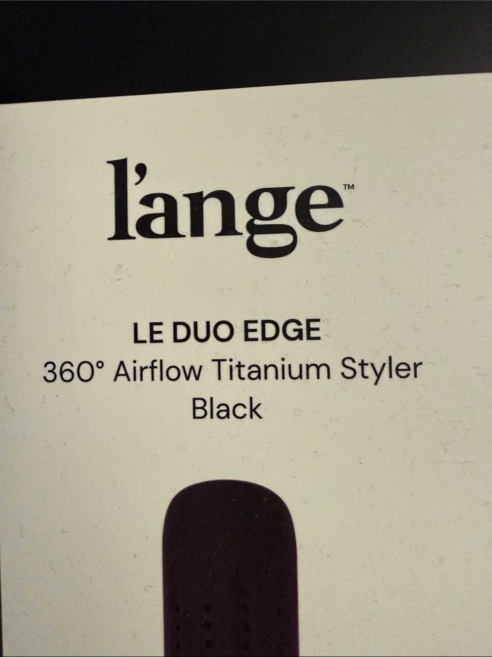 L'ange LE DUO EDGE 360° Airflow Titanium Styler - Black - Picture 2 of 2
